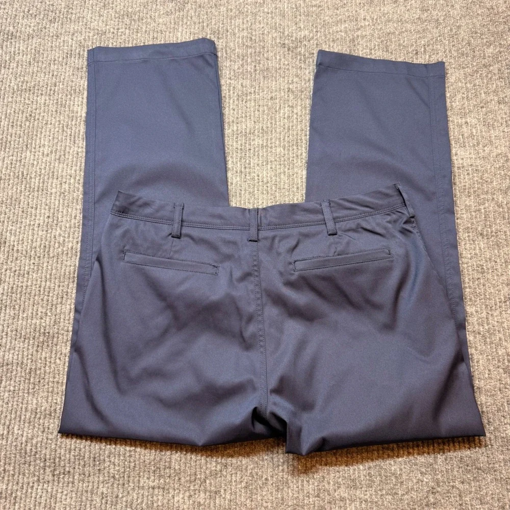 Bonobos Highland Golf Pants Mens 34x27 Navy Straight Leg Performance Stretch